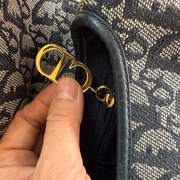 Authentic Vintage Christian Dior Saddle Bag - Picture 10 of 12